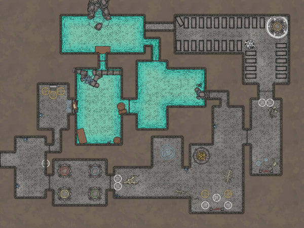 Brigh Temple Ruins map by captain cartograph