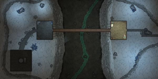 Deep Dwarven Valley Dark by Captain Cartograph