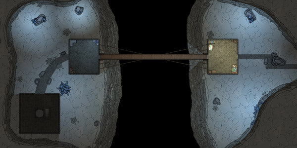 Deep Dwarven Valley upper level by Captain Cartograph