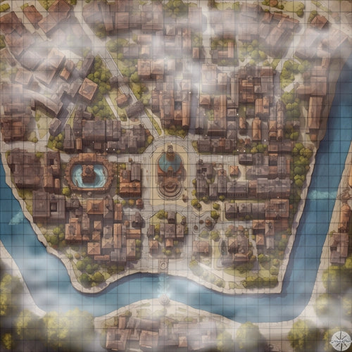 Duskendale City Map