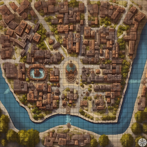 Duskendale City Map