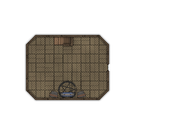 House on Island second floor