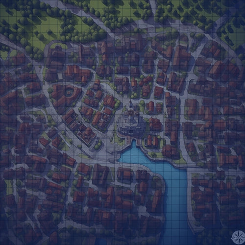 Greenward City Map