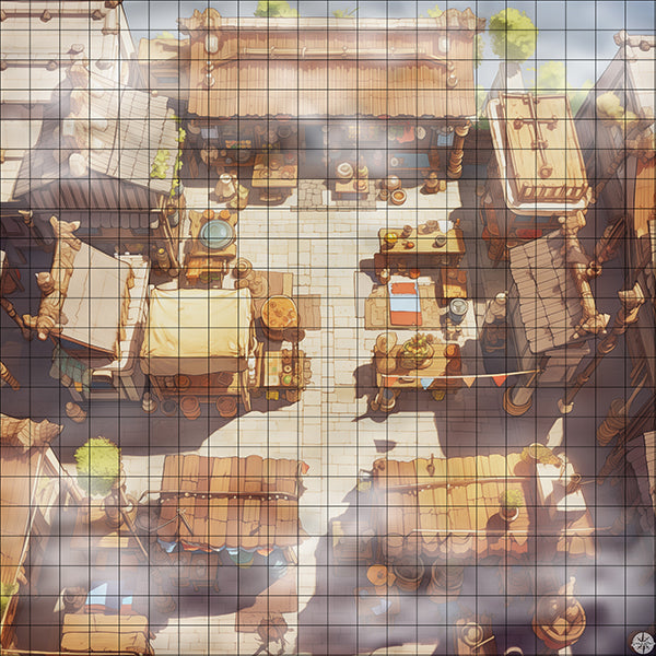 Historic Farmers Market Battlemap Mist