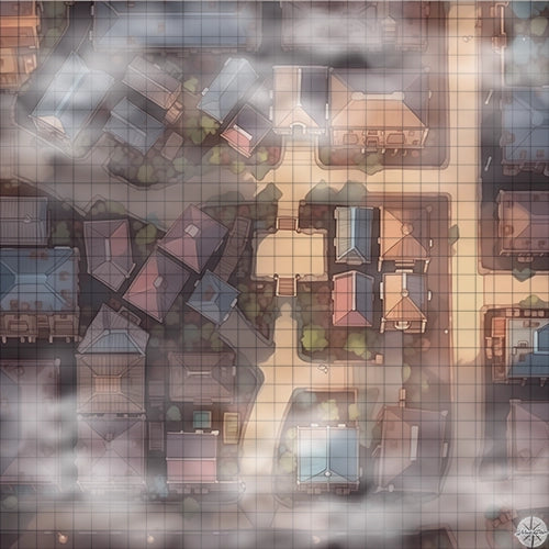 Hollowfen City Map