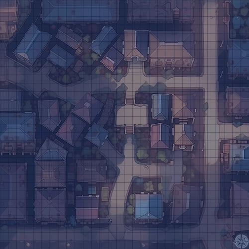 Hollowfen City Map
