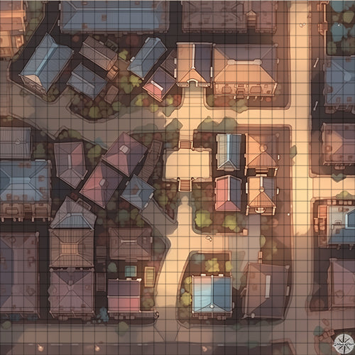 Hollowfen City Map