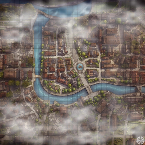 Larkhollow City Map