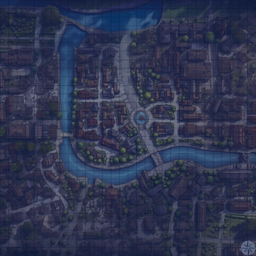 Larkhollow City Map