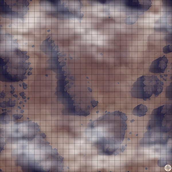 landscapes product template battle map Night time with Mist