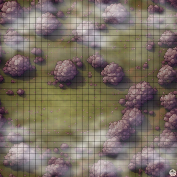 copy of landscape product template 1 battle map Night time with Mist