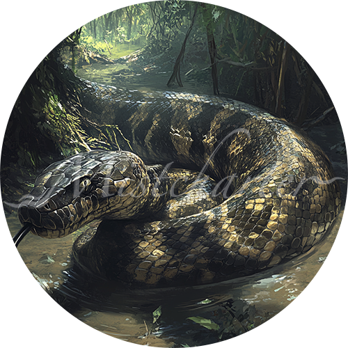 Giant Constrictor Snake