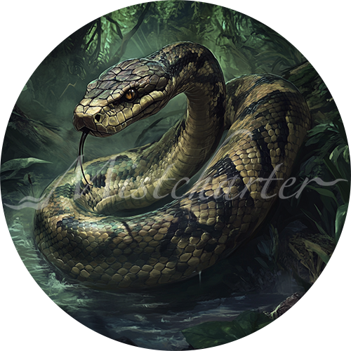 Giant Constrictor Snake