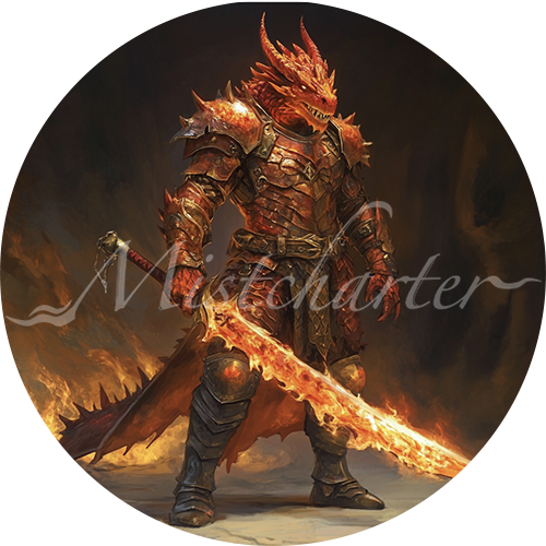 Half-Red Dragon Veteran