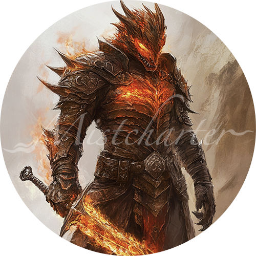 Half-Red Dragon Veteran