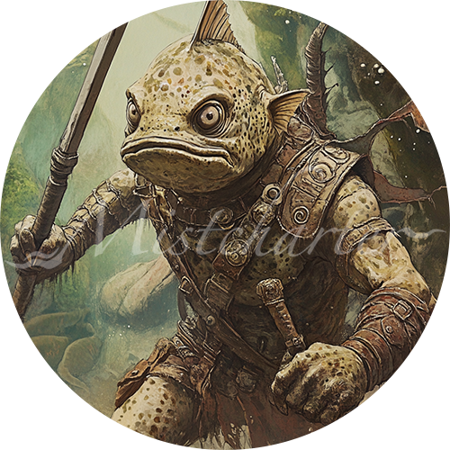 Kuo-toa game token for DND