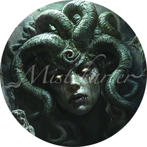 Medusa game token for DND