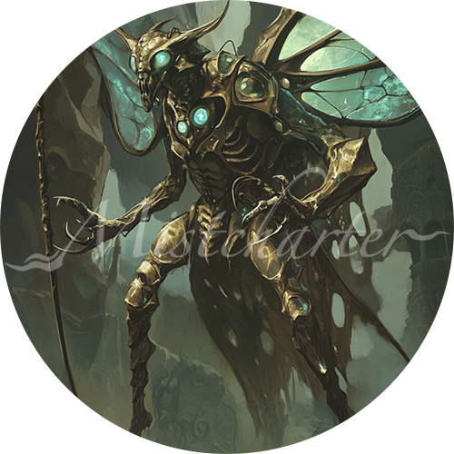 Mezzoloth game token for DND