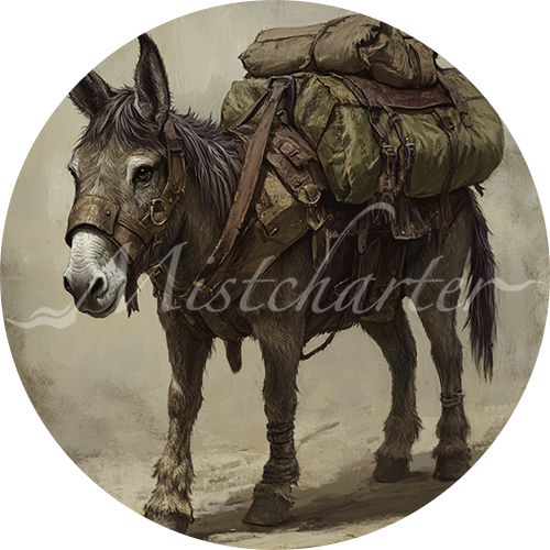 Mule game token for DND