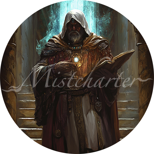 Priest game token for DND