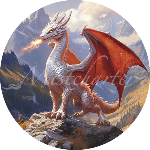 Silver Dragon Wyrmling