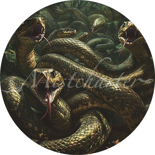 Swarm of Poisonous Snakes