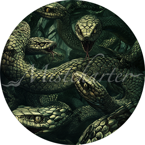 Swarm of Poisonous Snakes