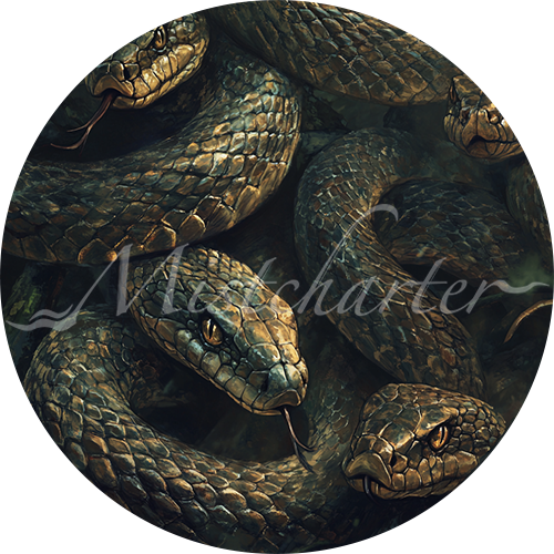 Swarm of Poisonous Snakes