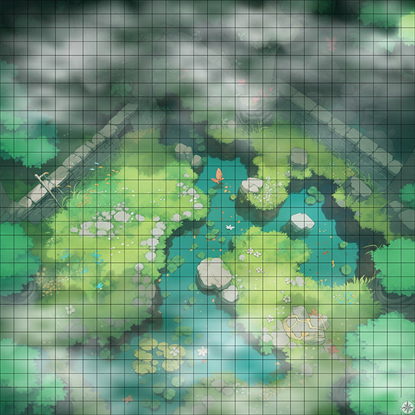 Pan_s Swamp Battlemap Mist