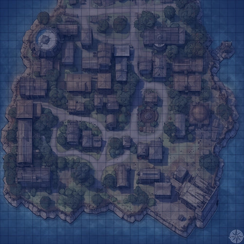 Silvershroud City Map