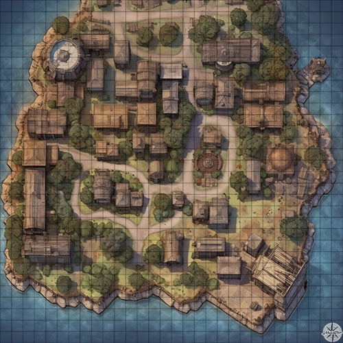 Silvershroud City Map