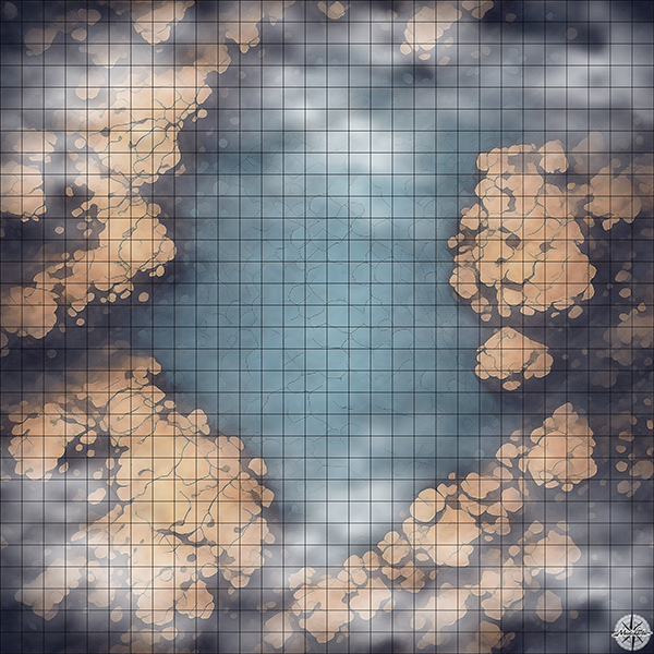 Mountain Cliffs with Path