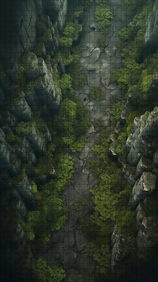 BelayPeak Precipice forest map by ultrarealm