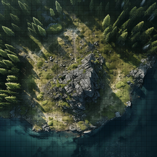 CarabinerCleft Vale battlemap by ultrarealm