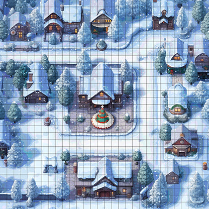 ChibiChill Town map by 16 bit dernder