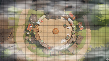 Circle Township Battlemap Mist