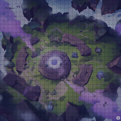 Cosmic Frontier Wastelands Battlemap Night