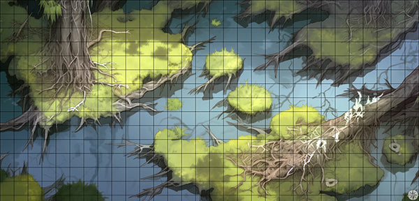 Bog Map Cricket's Chorus Bog Battlemap - TTRPG Map For D&D and Roll20 ...