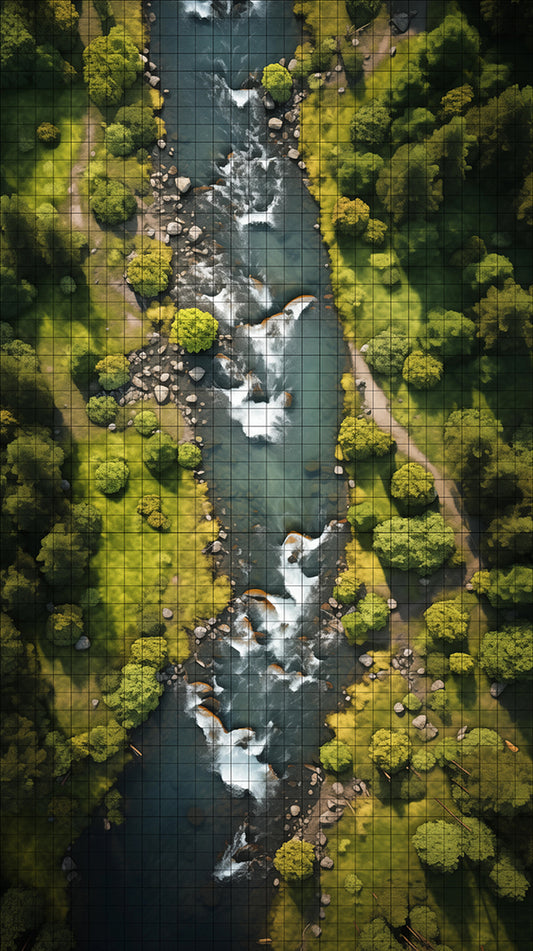 DescendDeep Dale river map by ultrarealm