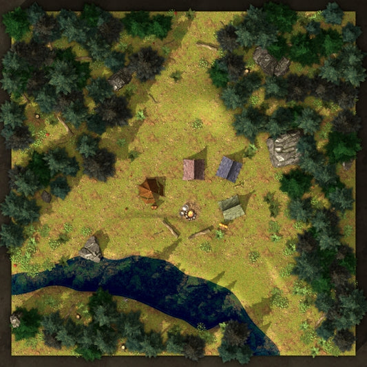 Forest Camp Encounter by Grim Mavin