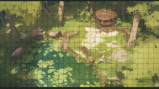 Goblins Hut Swamp Battlemap