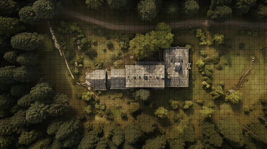 Heighthaven Hall Mansion dnd map by ultrarealm
