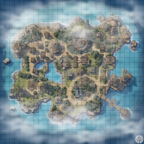 Ironshade City Map