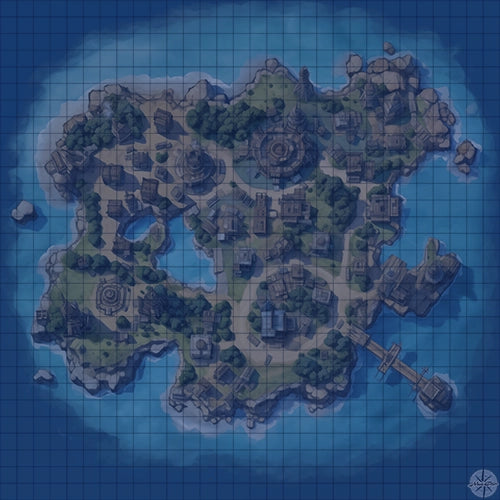 Ironshade City Map
