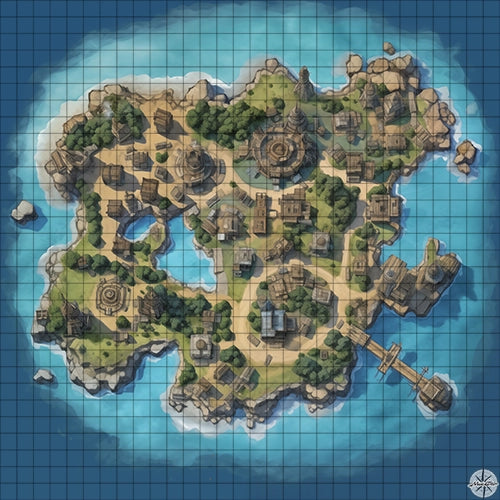 Ironshade City Map