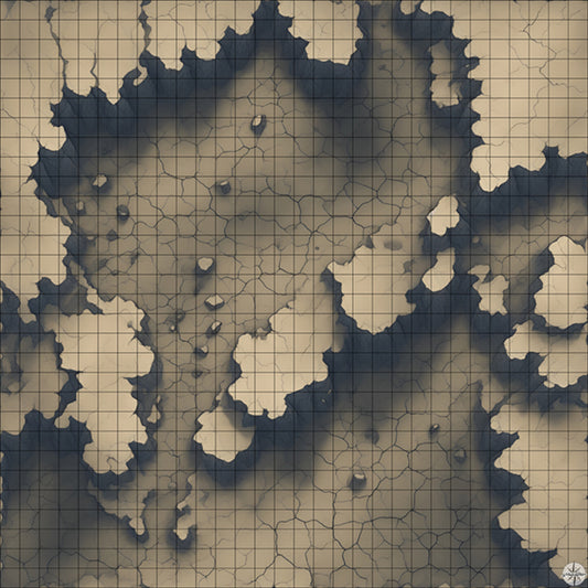 Hellscape D&D Maps - Volcano TTRGP Battle Maps | Mistcharter Maps