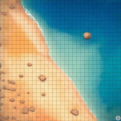 rocky beach battle map