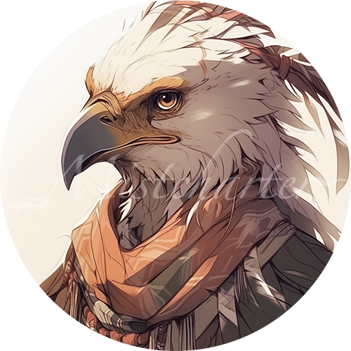 Aarakocra Game Tokens for VTT and TTRPG | Mistcharter Maps