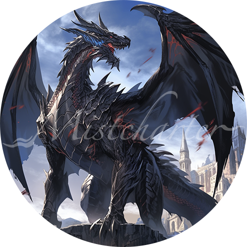 Adult Black Dragon