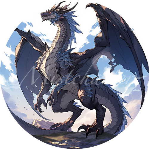 Adult Blue Dragon